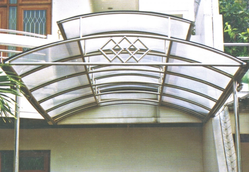 rangka kanopi stainless
