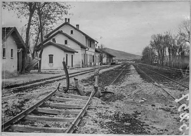 Bitola Train Station, January 1917
