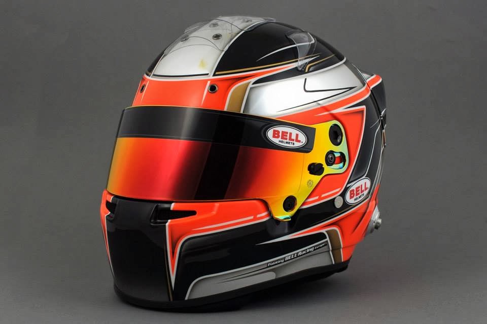 Racing Helmets Garage Bell HP7 R.Kubica 2013 by Bell Racing Europe