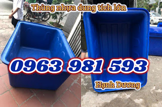 Thùng nhựa nuôi cá, thùng nhựa bể bơi