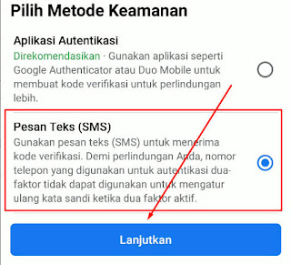 Cara Login Autentikasi 2 Faktor Kode Sms Facebook