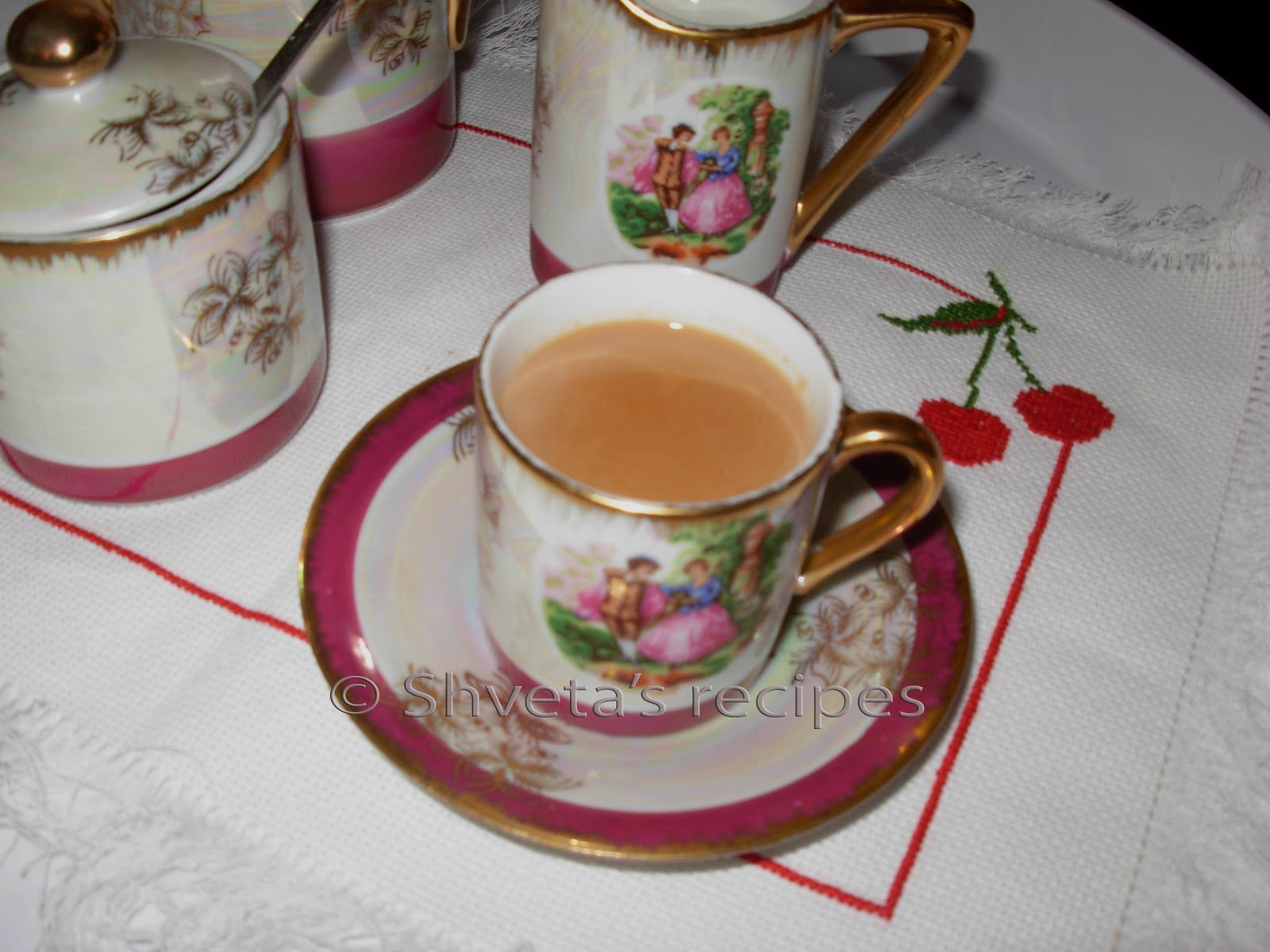 Shveta's Recipes: Masala Chai: Indian Spiced Tea