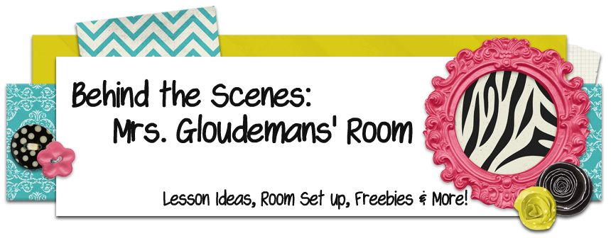 Behind the scenes: Mrs. Gloudemans' Class