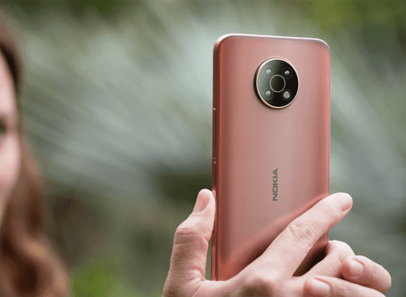 The Nokia G50's design differs from typical devices at the price range
