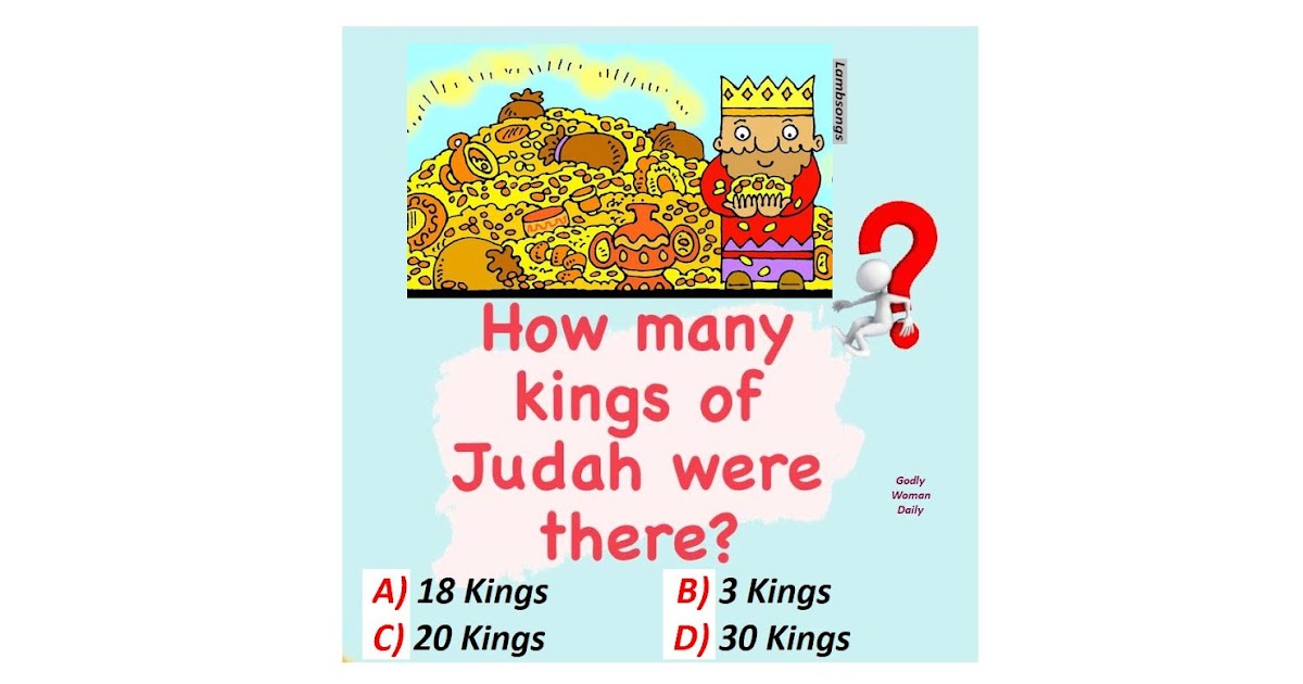 How many kings of Judah (Southern Kingdom) were there? BIBLE QUIZ
