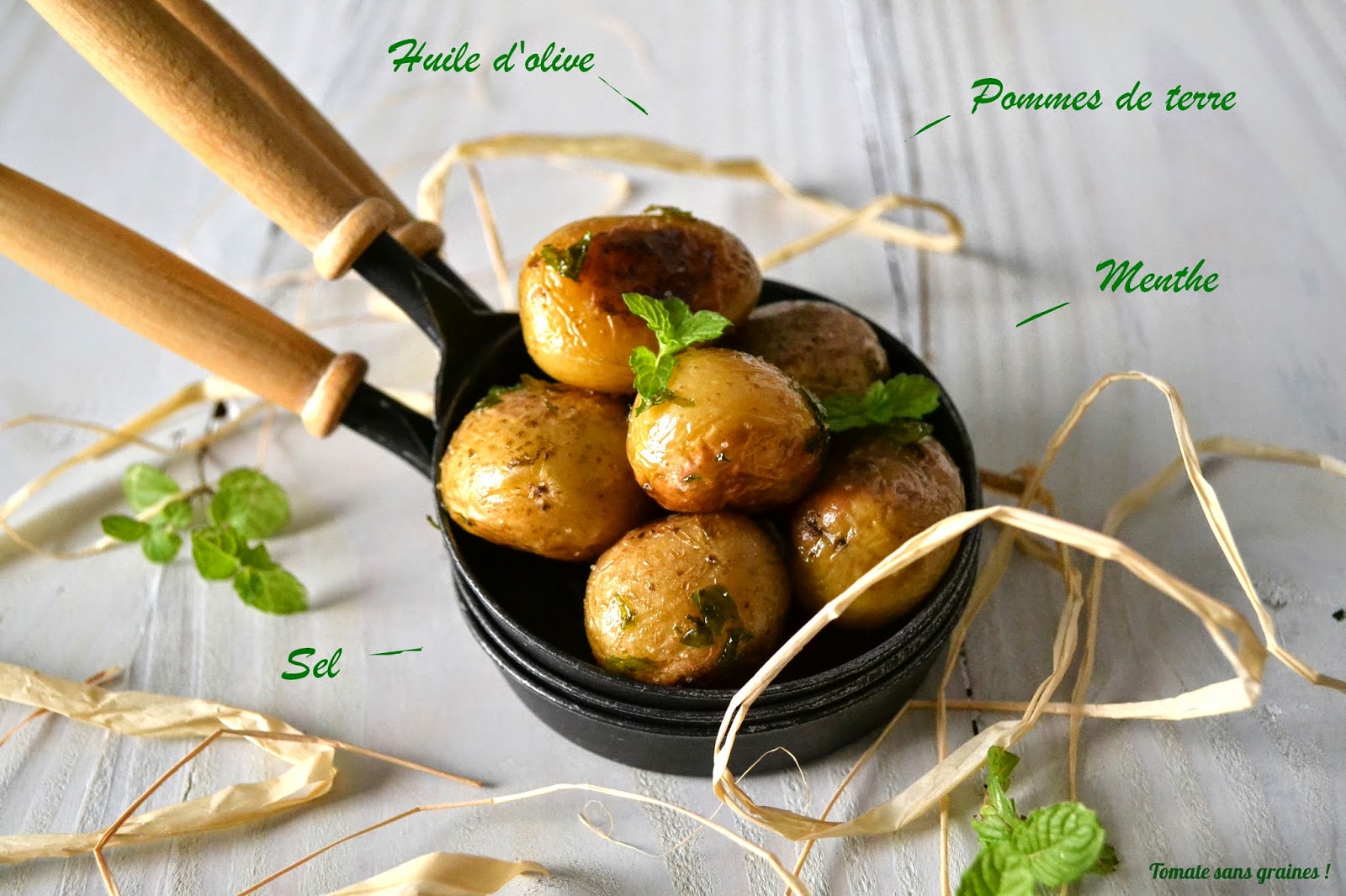 Petites pommes de terre à l