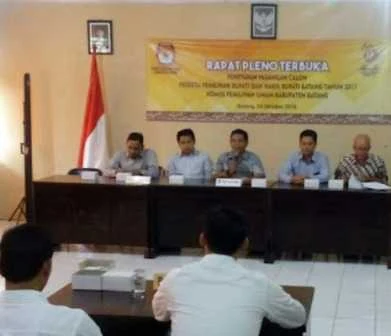 Rapat Pleno Terbuka KPU Batang Tetapkan Empat Paslon Bupati Dan Wakil Bupati Batang Tahun 2017