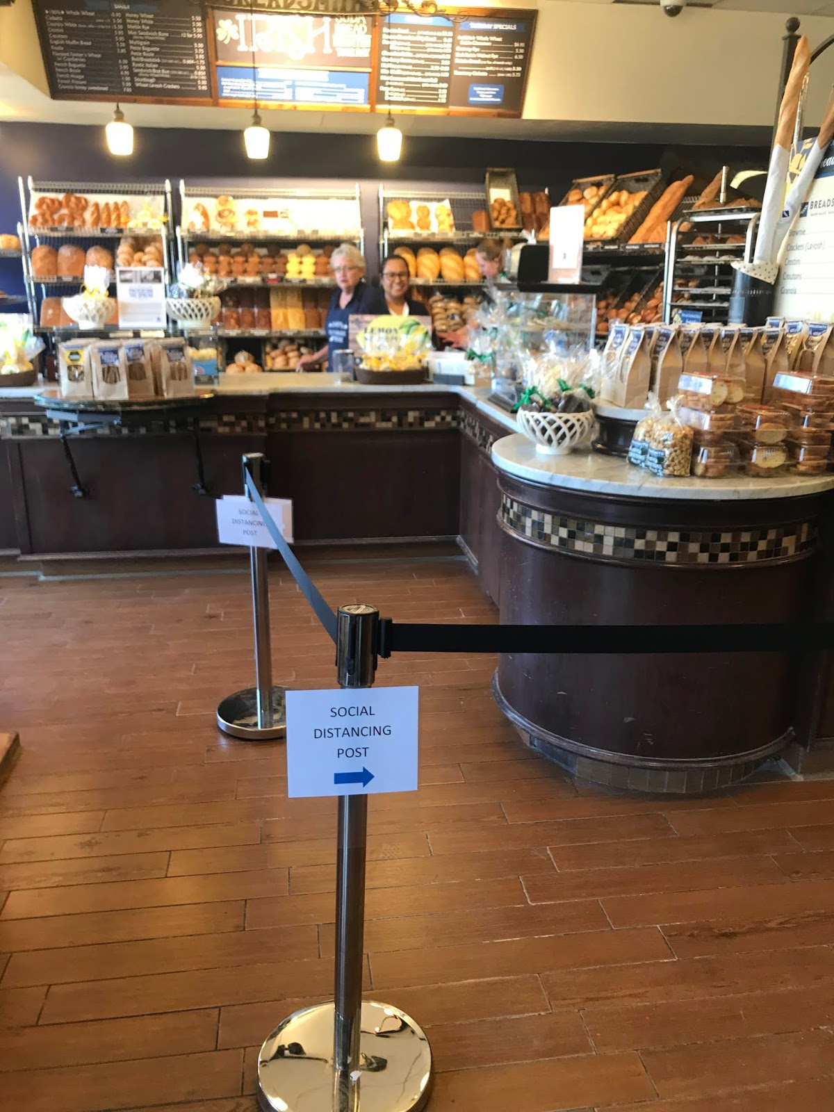 Breadsmith We're Open Ready to Serve