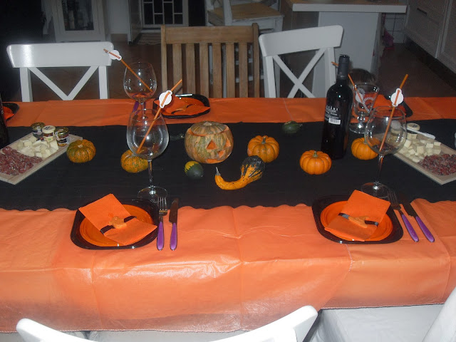 tavola di halloween