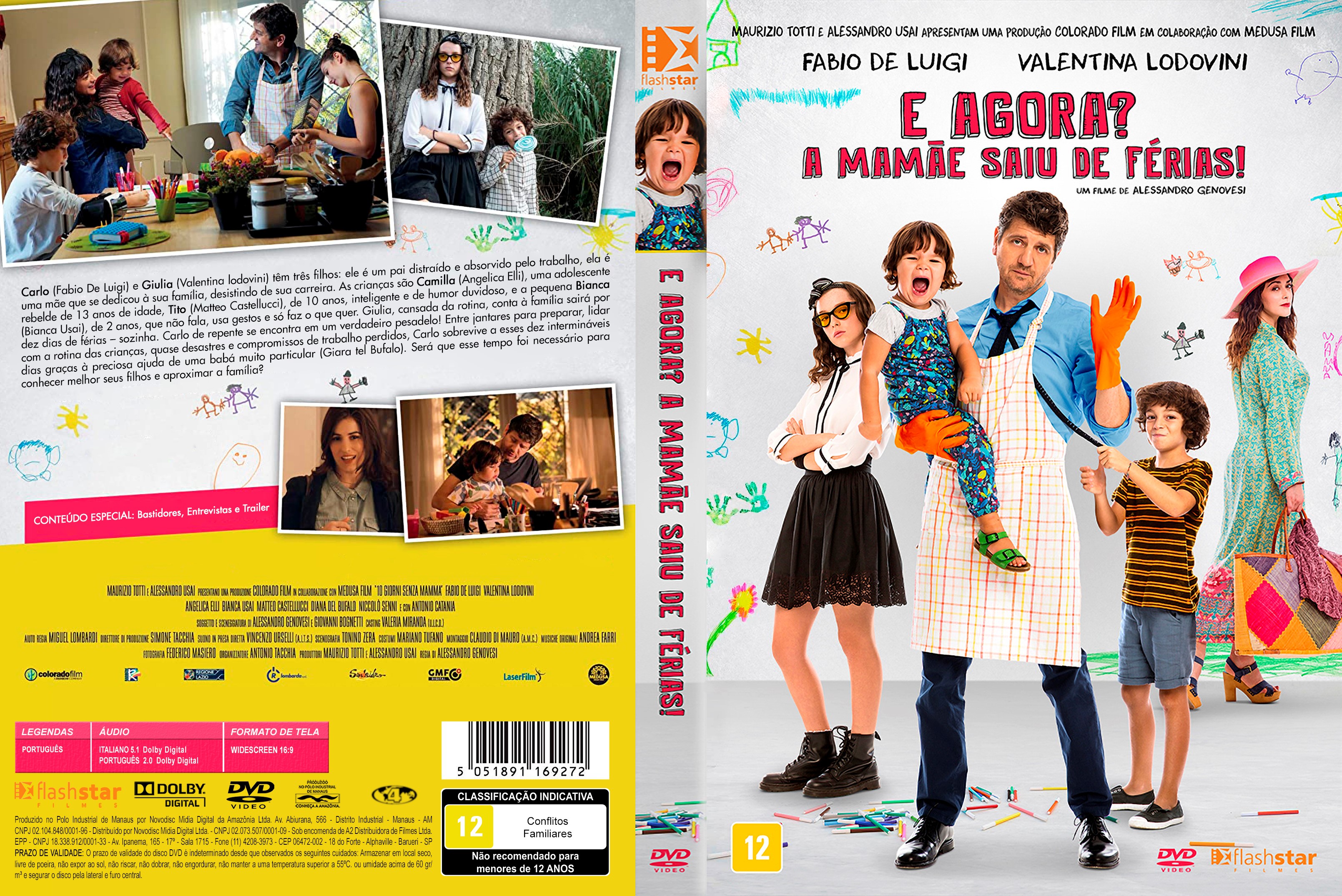 E agora? A mamãe saiu de férias! DVD Capas
