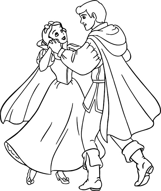Best free and high quality prince and princess coloring pages