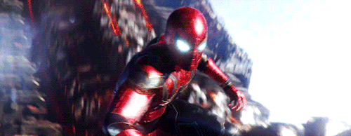 Spider-Man | THE HUNTERS تقرير | Friendly Neighborhood Spider-Man  Avengers_Infinity_War_08p000_500x194