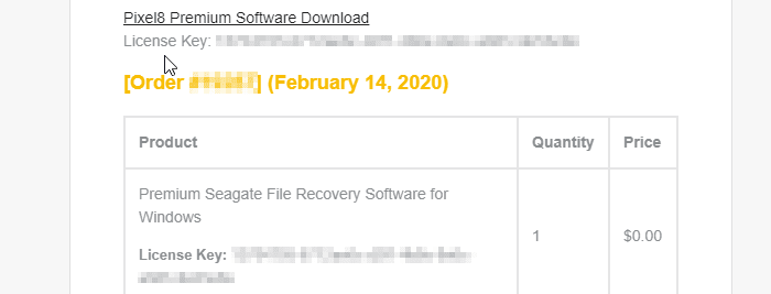 Scarica GRATUITAMENTE il software Pixel18 Seagate Premium Recovery