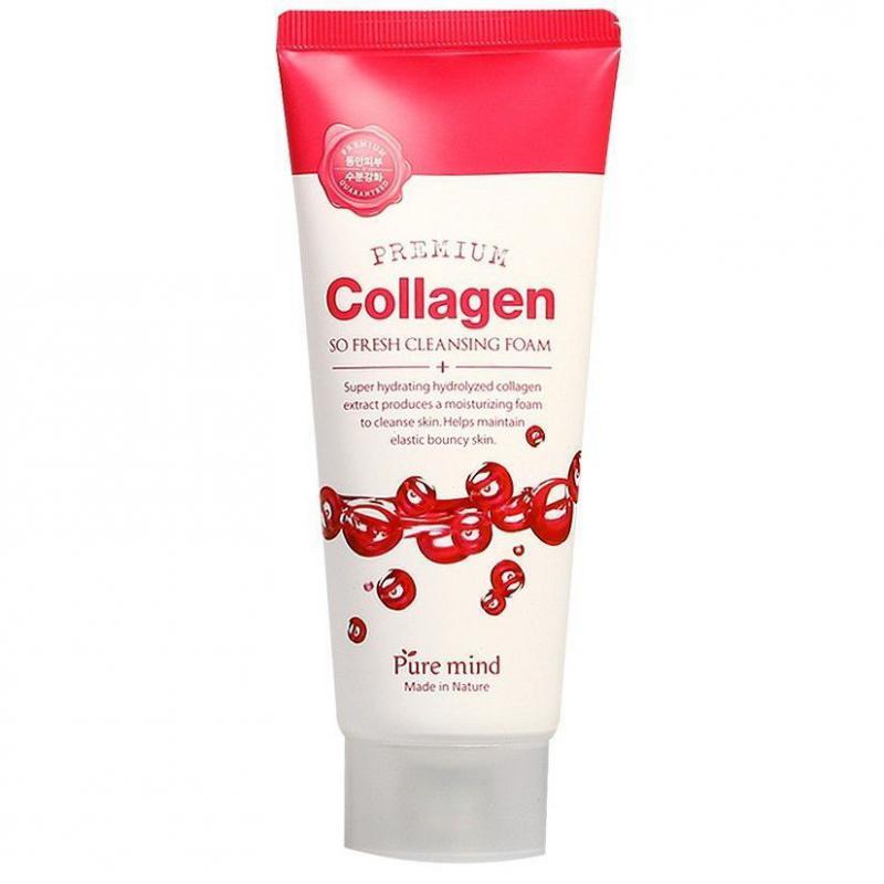 Sữa rửa mặt Collagen PURE MIND COLLAGEN SO FRESH CLEANSING FOAM