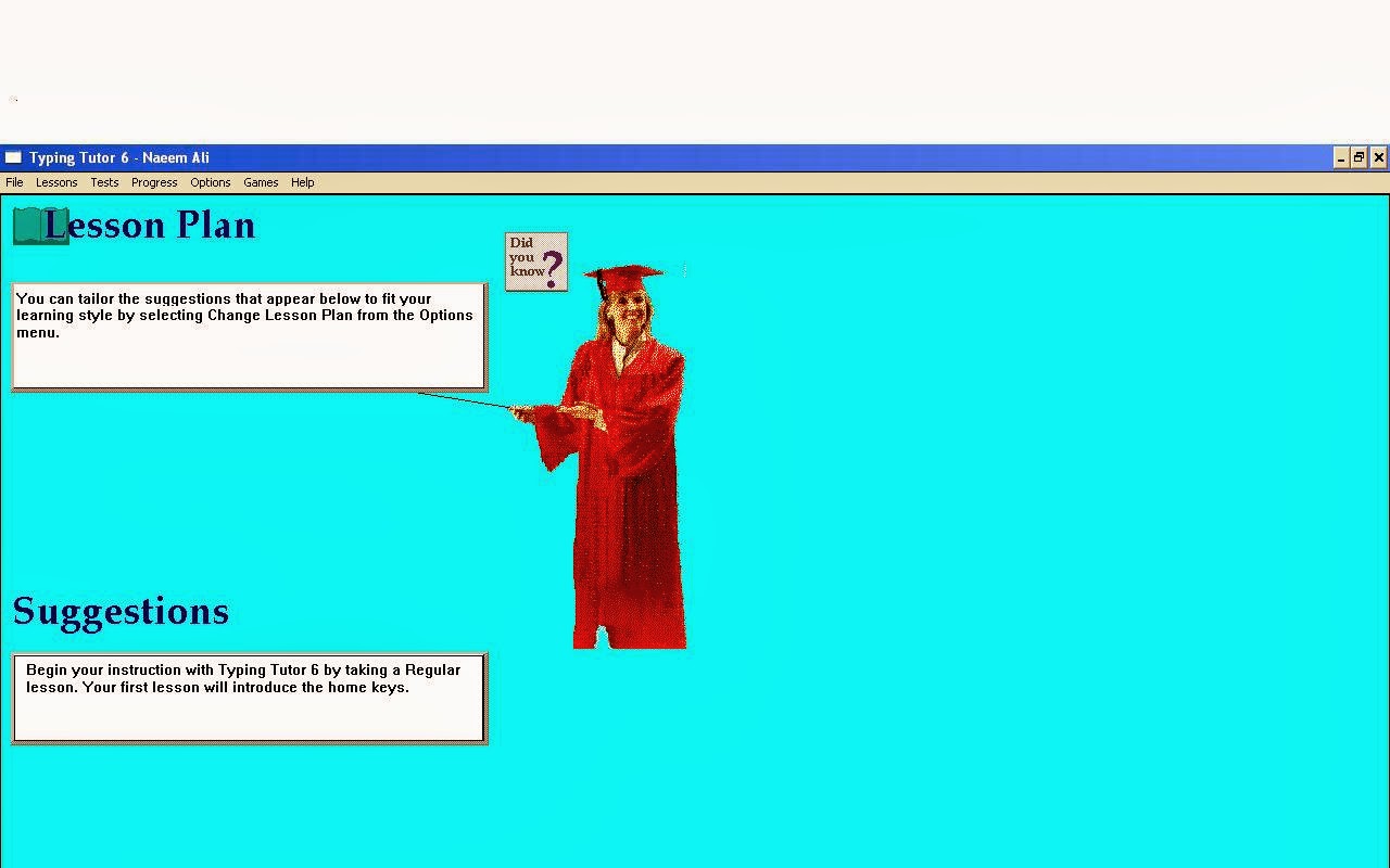 Download Software: Download Free Typing Tutor 6.0