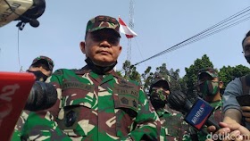 Mayjen Dudung Hardik FPI, Baliho HRS Dipreteli