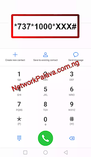 recharge other numbers from gtbank code
