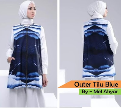 Model Outer Tilu Blue