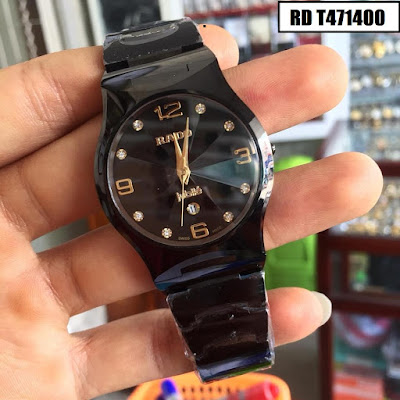 Đồng hồ nam Rado T471400 dây đá ceramic màu đen mạnh mẽ