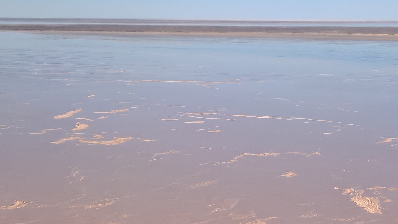 Lake Eyre from the air