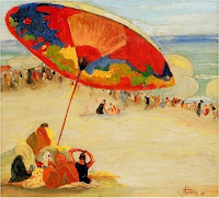 LLUÍS MASRIERA i ROSÉS En la playa 1928