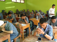 Ujian Semester Genap MAN 1 Makassar Pakai Android, Hasil Sukses..?!