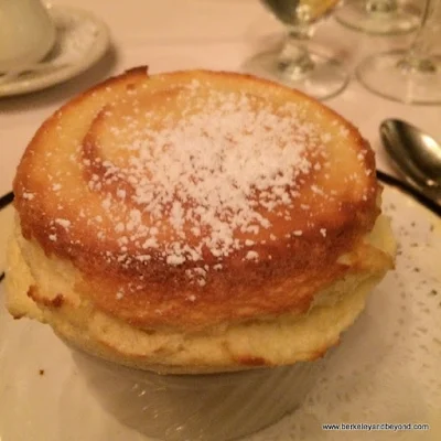 souffle au grand marnier at Restaurant Jeanne d'Arc in San Francisco