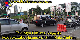 Tak Ingin Ditilang, Anggota Polda Maluku Ngamuk di Balai Kota Ambon 1 InShot 20200916 193533120