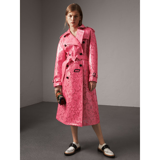 Mom's Turf: The Coveted Burberry Laminated Trench Coats