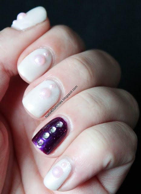 Frosty Purple Mani