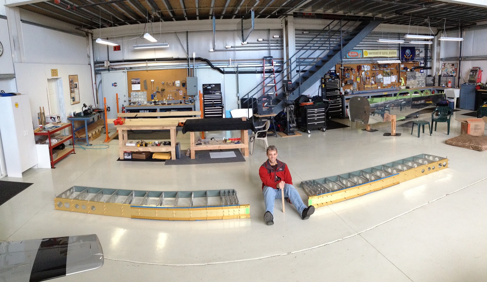 rv7quest: Wing skeleton assembly