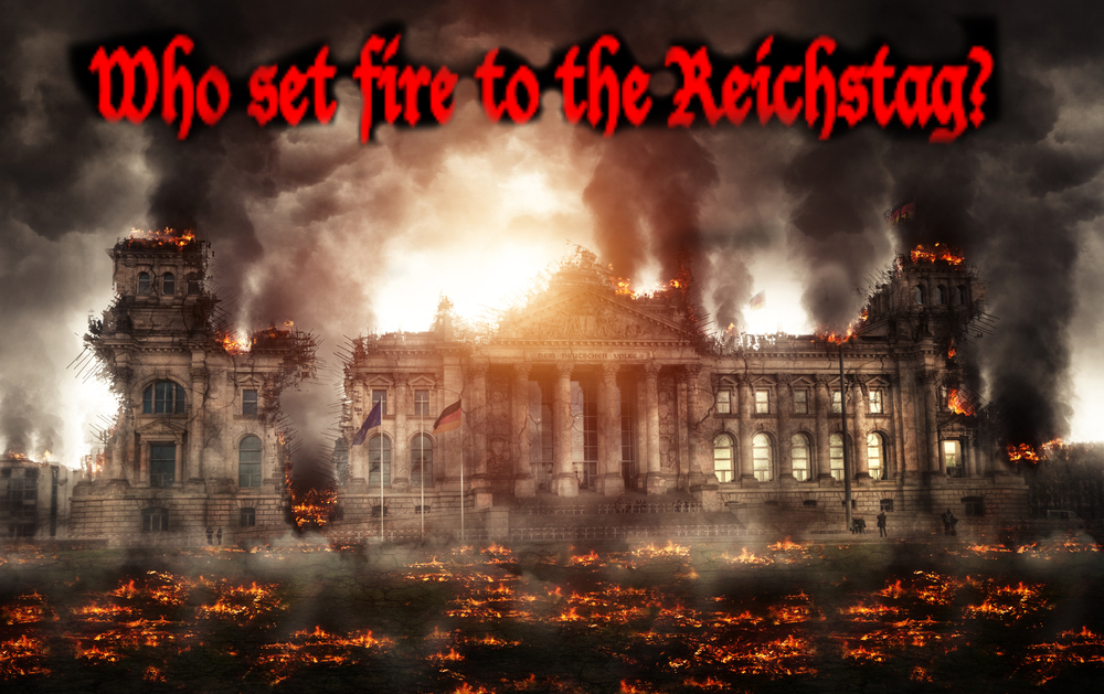 Who set fire to the Reichstag