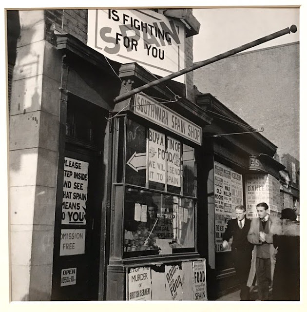 Transpontine Southwark Spain Shop, Walworth Road antifascist