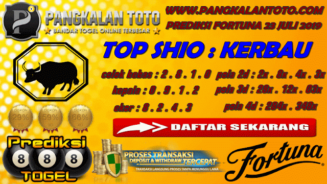 PREDIKSI TOGEL FORTUNA 23 JULI 2019 BeritaBerita Viral