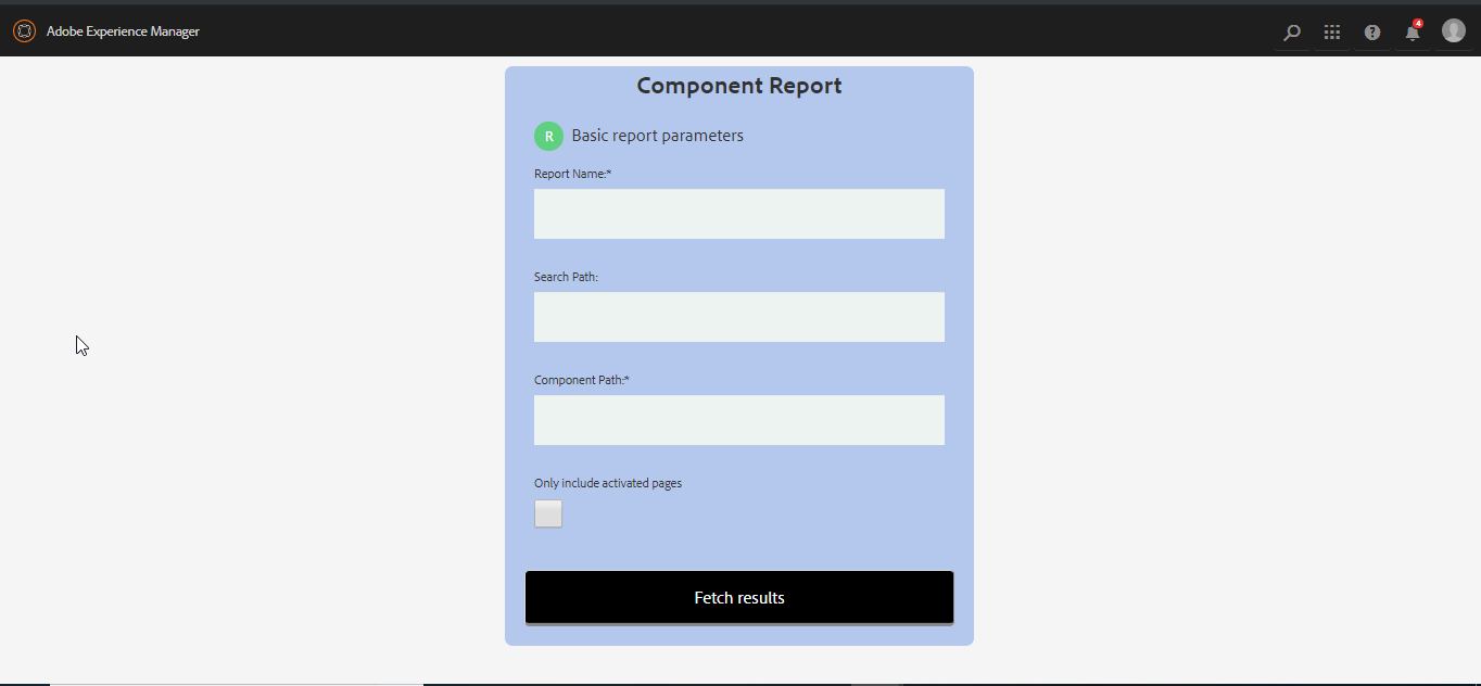 Create Custom Reports In Aem Component Report