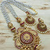 Multiple strands pearl necklaces