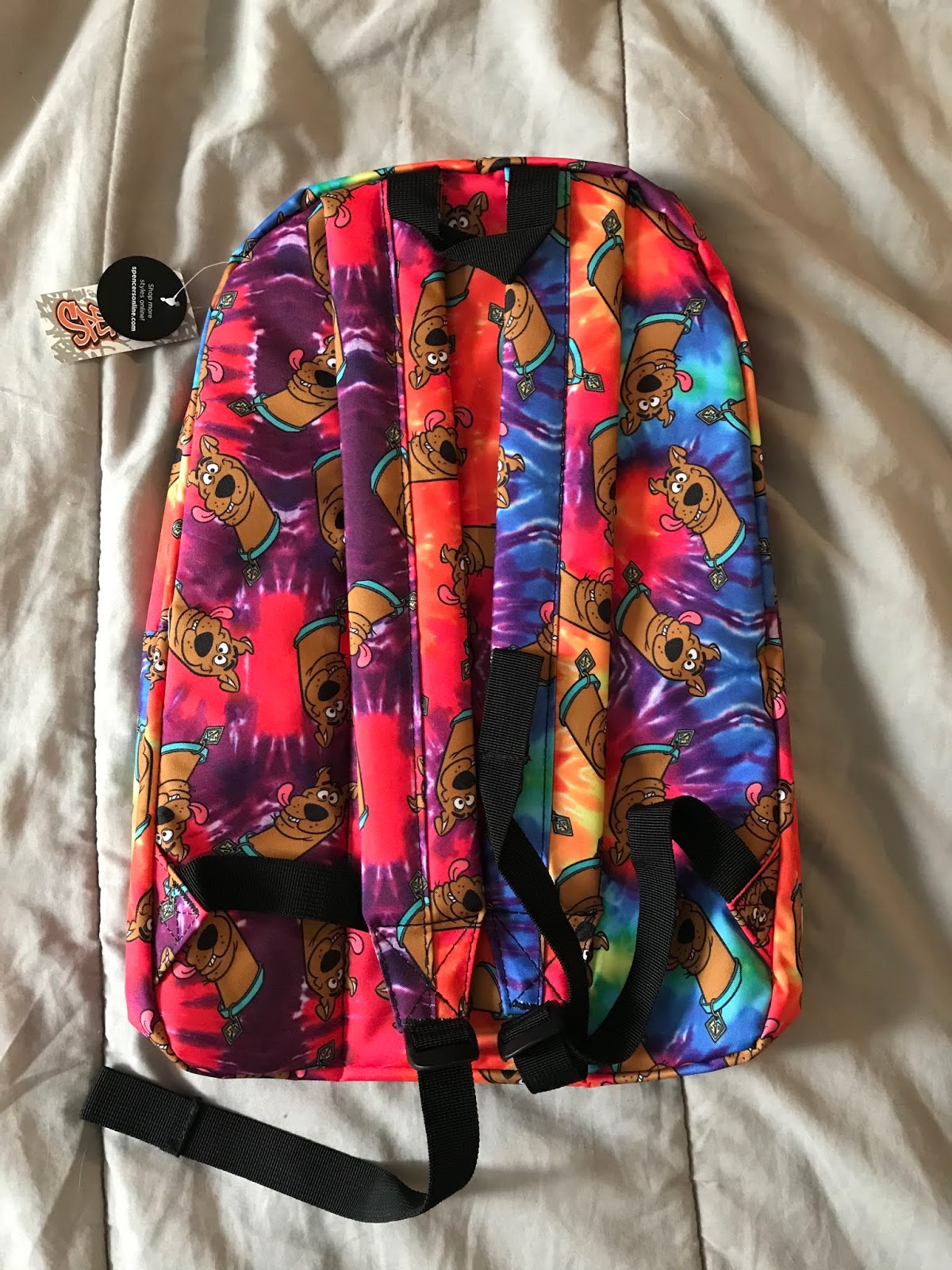 ScoobyAddict's Blog: My Scooby Stuff - Item 409 - Tie Dye Scooby Backpack
