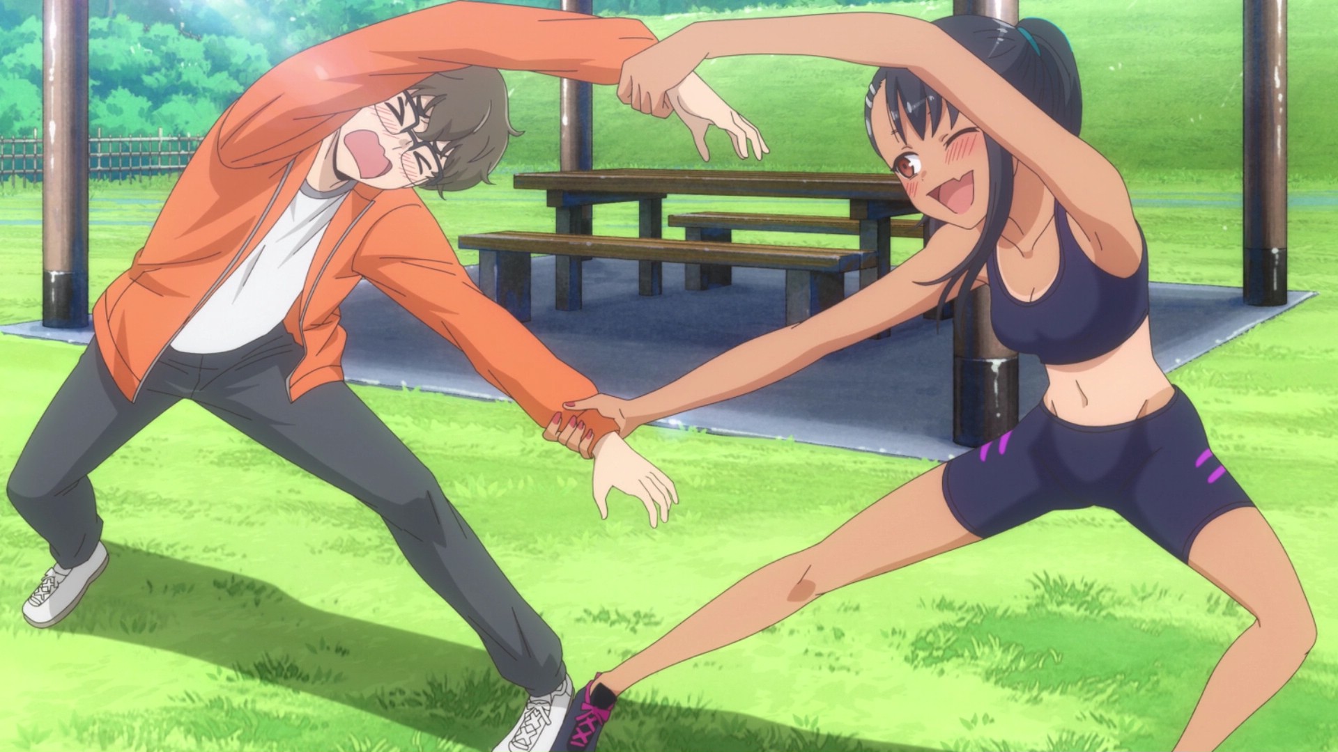 DON'T TOY WITH ME, MISS NAGATORO - Vamos fazer musculação, Senpai!  Uma  rotina de exercícios criada especialmente pela Nagatoro para você testar  nesse final de semana 😂 ⠀⠀⠀⠀⠀⠀⠀⠀ ~✨ Anime: DON'T