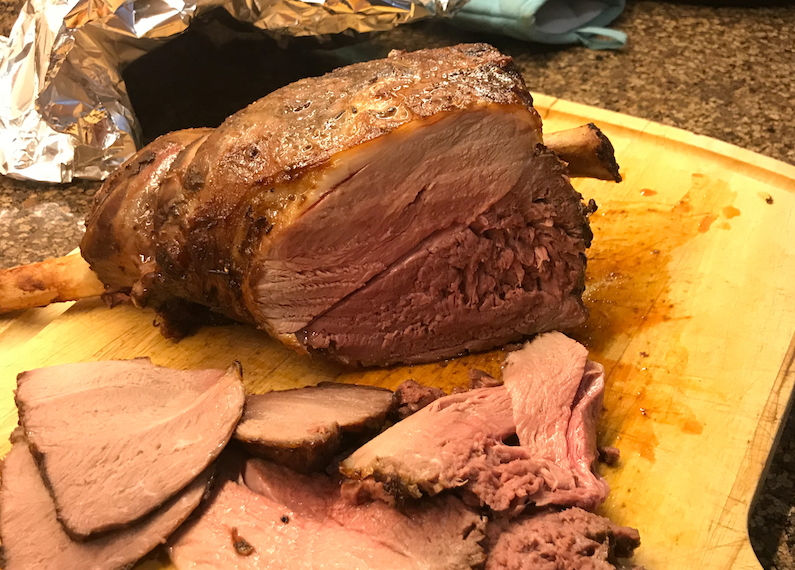 Food Lust People Love Sous Vide Bonein Leg of Lamb