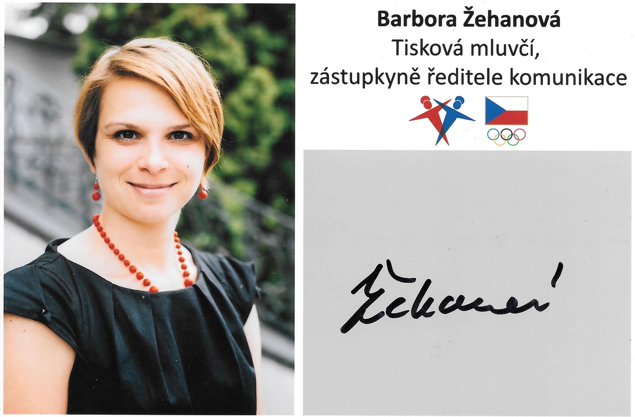 AutogramyMira PR a tisková oddělení Český olympijský výbor