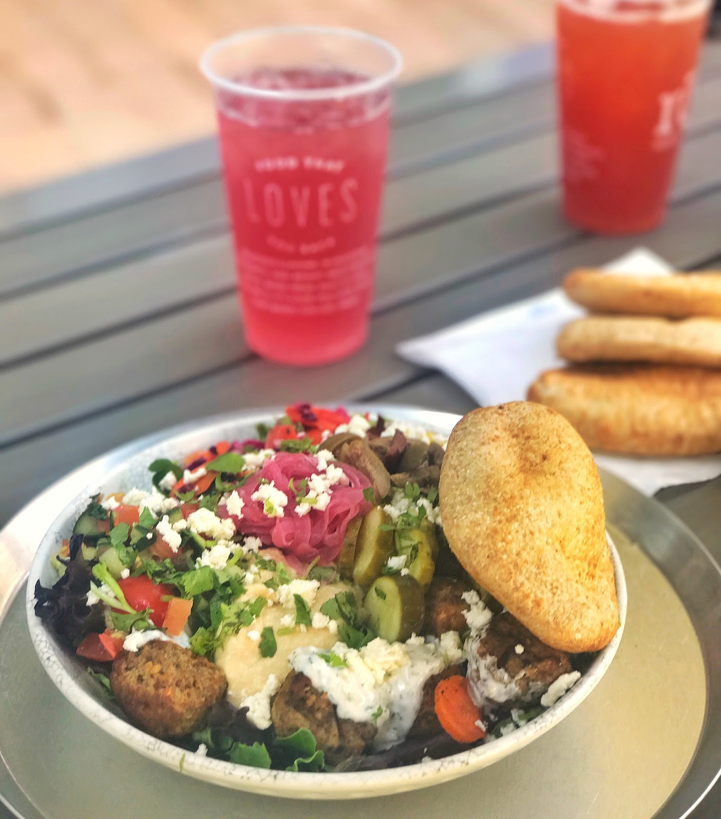 Fresh Healthy Fast Roti Modern Mediterranean