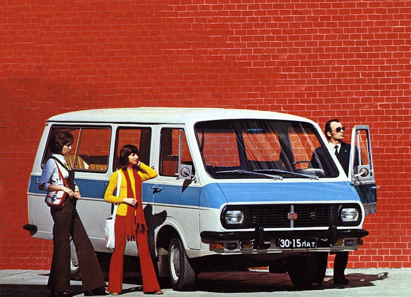 Vintage advertising posters of Soviet cars from the past  1970s 1980s - 26