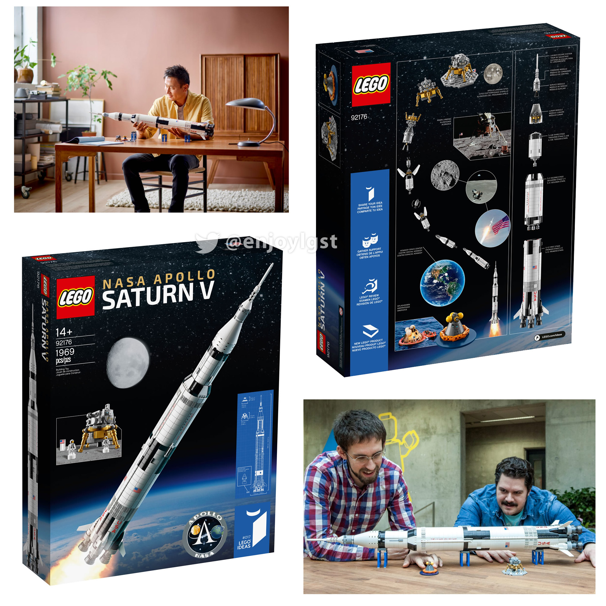 2020年レゴ(R)新製品：92176 NASA アポロ計画 サターンV：レゴ(R)LEGO(R) アイデア：製品・価格情報