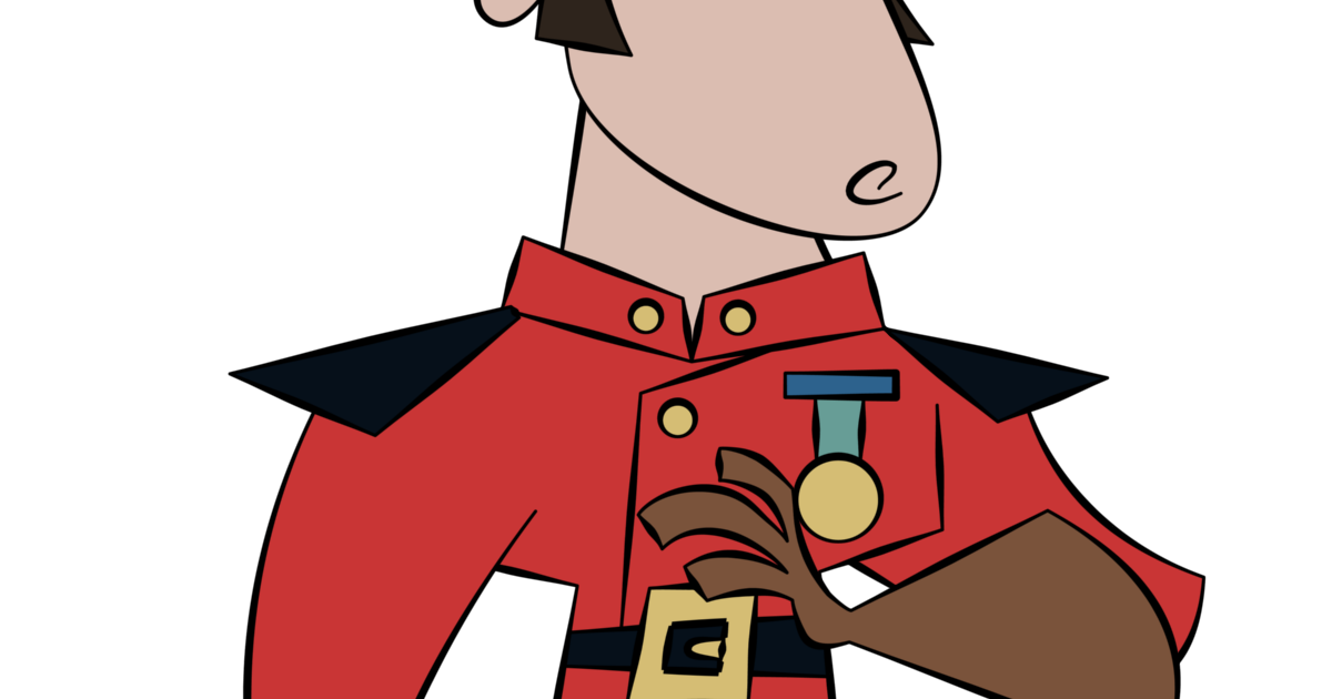 Zee Risek art blog mountie