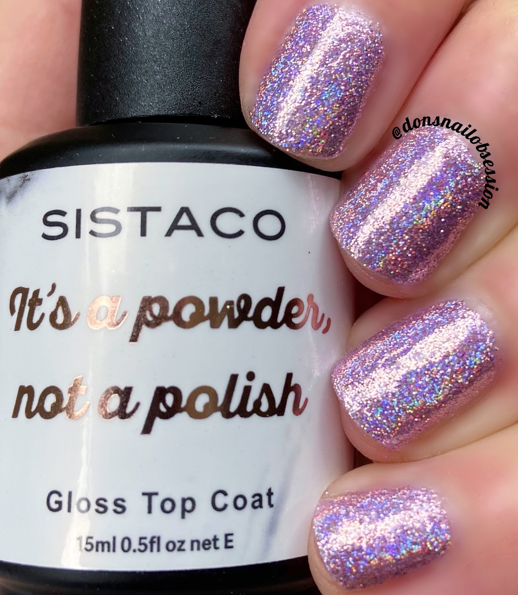 Don's Nail OBSESSION! SISTACO DELUXE KIT NAIL POWDER SYSTEM HONEST