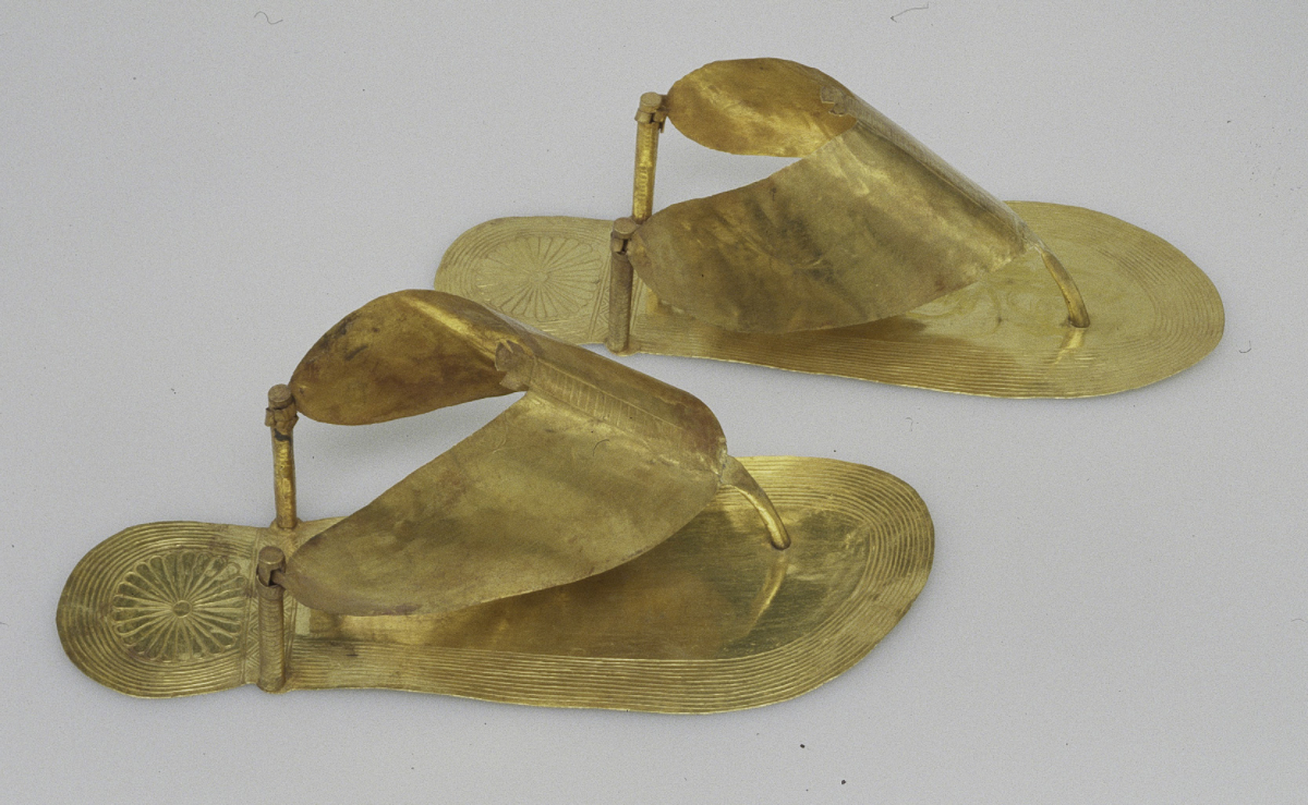 The Ancient Egyptians Were Often Buried With Gold Sandals and Toe Caps