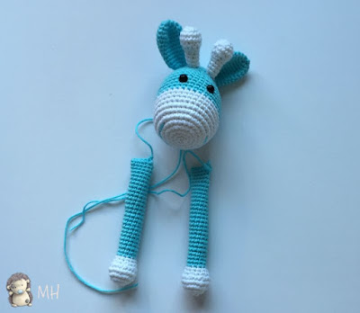 Manta de apego jirafa