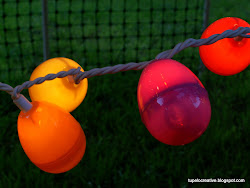 lights string egg easter project tutorial