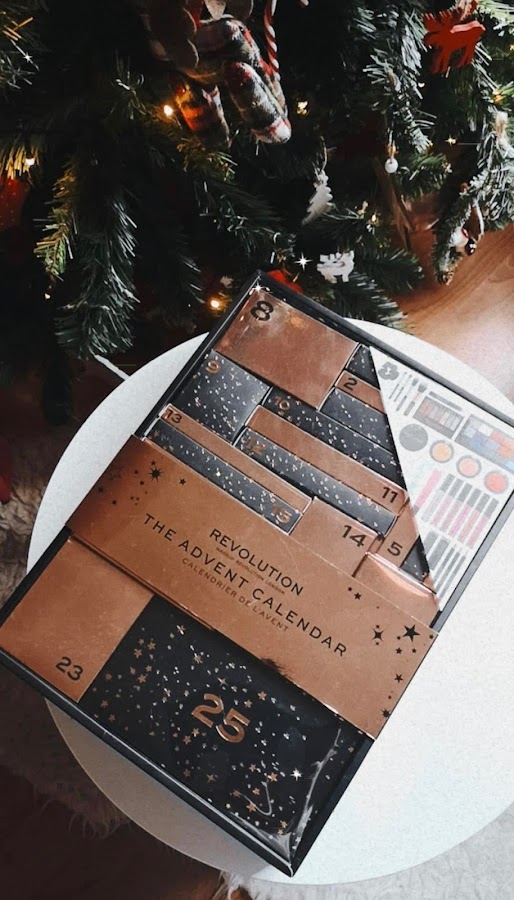 Calendario adviento makeup revolution