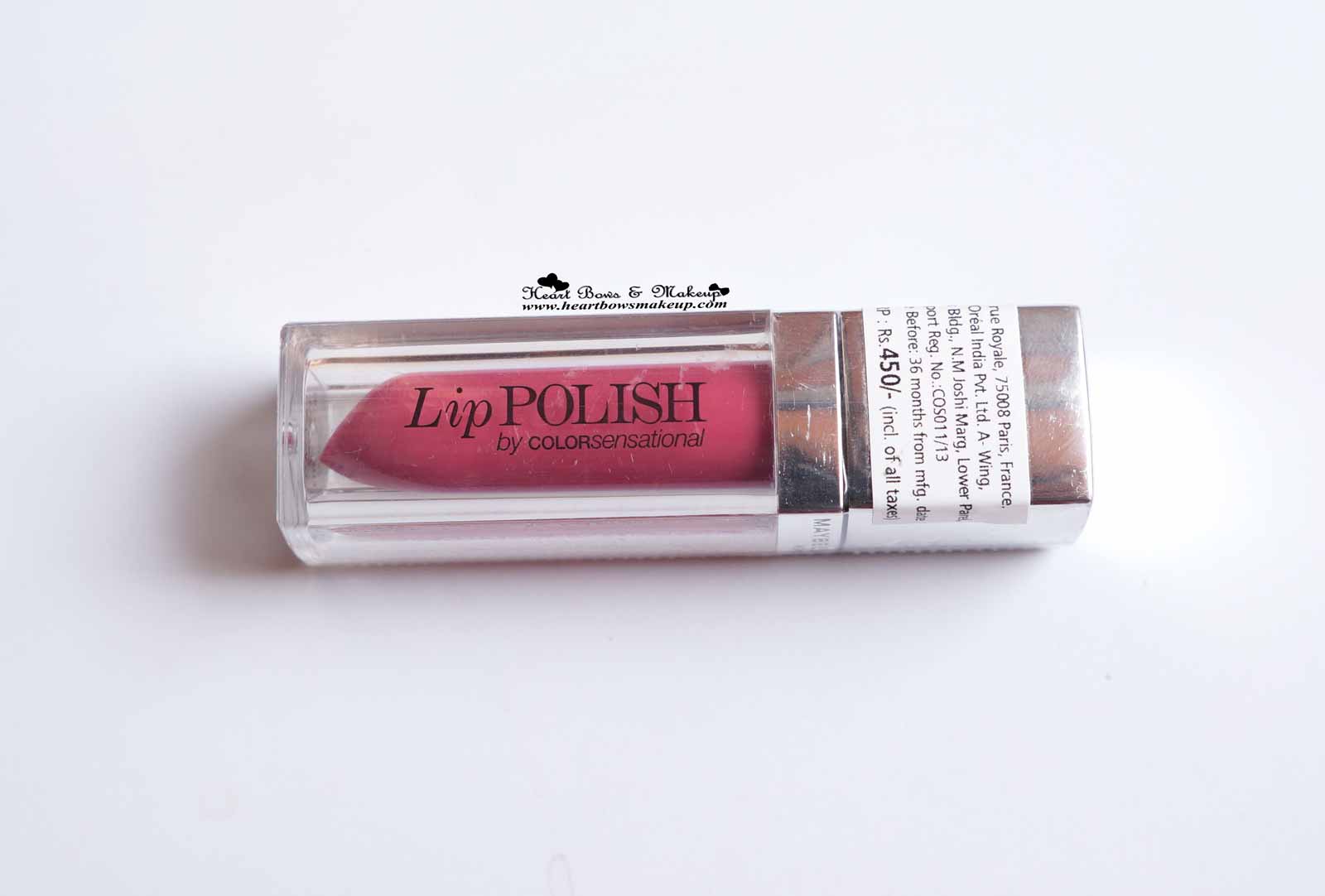 Maybelline lip Polish Glam 9 Review buy online india